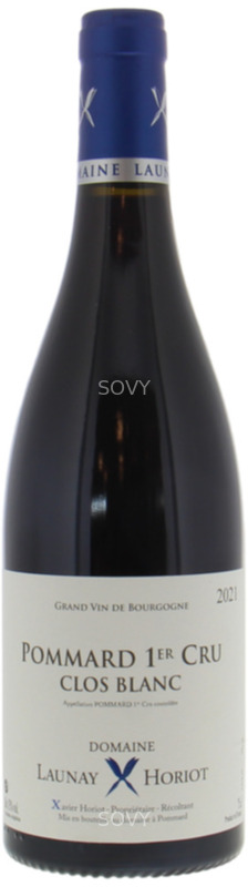 Domaine Launay Horiot Pommard Clos Blanc 1er Cru, 2021