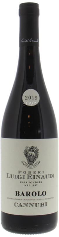 Luigi Einaudi Barolo Cannubi, 2019