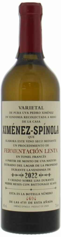 Ximenez Spinola Fermentacion Lenta Pedro Ximenez 2022