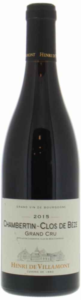 Henri De Villamont Chambertin Clos De Beze Grand Cru 2015