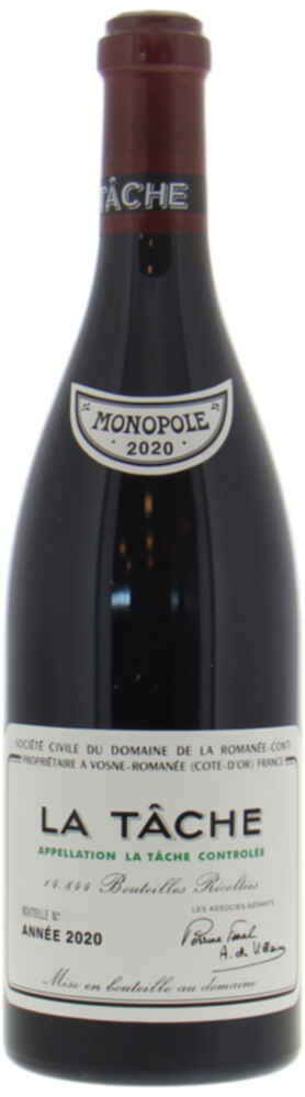 De La Romanee Conti La Tache Grand Cru 2020