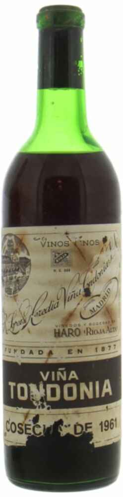 Lopez De Heredia Vina Tondonia 1961