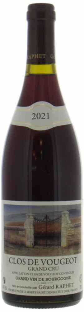Gerard Raphet Clos De Vougeot Grand Cru 2021