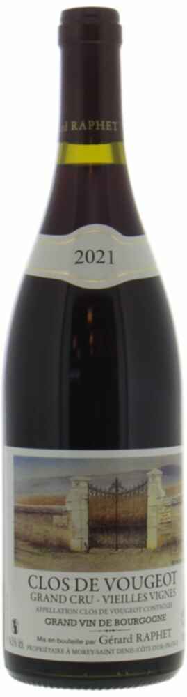 Gerard Raphet Clos Vougeot Vieilles Vignes Grand Cru 2021