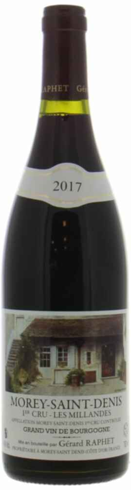 Gerard Raphet Morey St Denis Les Millandes 1er Cru 2017