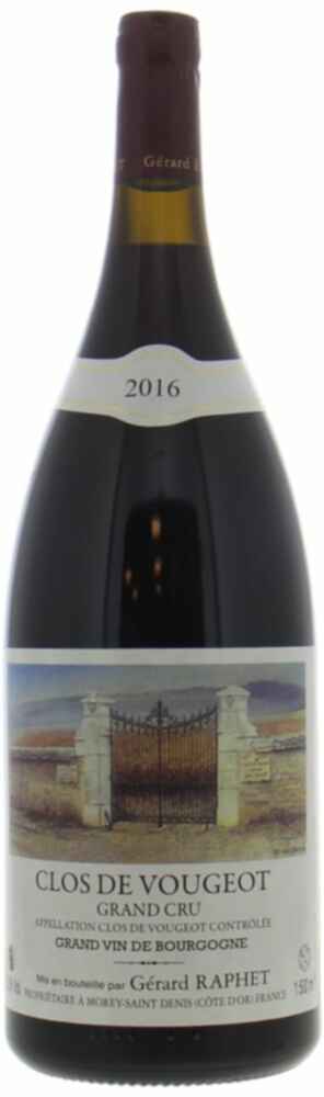 Gerard Raphet Clos De Vougeot Grand Cru 2016