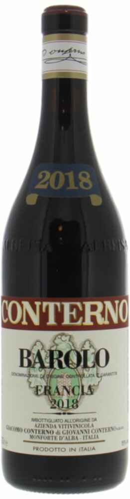 Giacomo Conterno Barolo Cascina Francia 2018