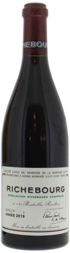 De La Romanee Conti Richebourg Grand Cru 2019