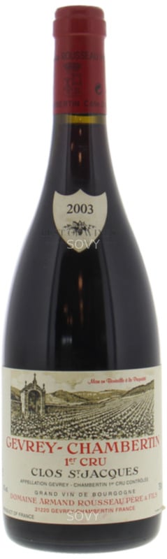Armand Rousseau Gevrey Chambertin Clos St Jacques, 2003