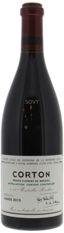 De La Romanee Conti Corton Grand Cru, 2015