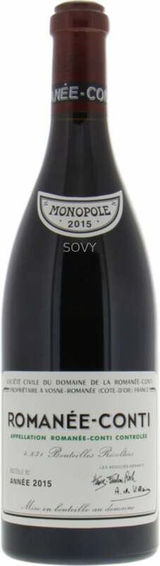 De La Romanee Conti Romanee Conti Grand Cru, 2015