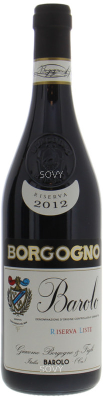 Giacomo Borgogno Barolo Liste Riserva, 2012