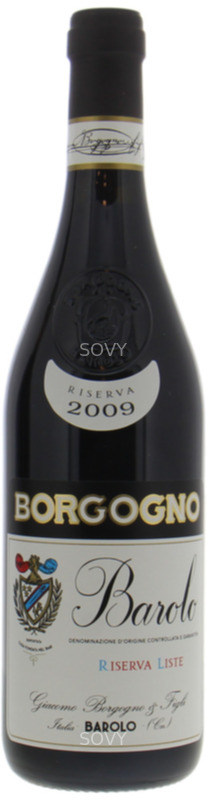 Giacomo Borgogno Barolo Liste Riserva, 2009