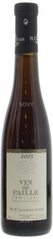 M.chapoutier Ermitage vin De Paille, 2003
