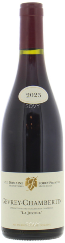 Forey Pere & Fils Gevrey Chambertin La Justice (rouge), 2023