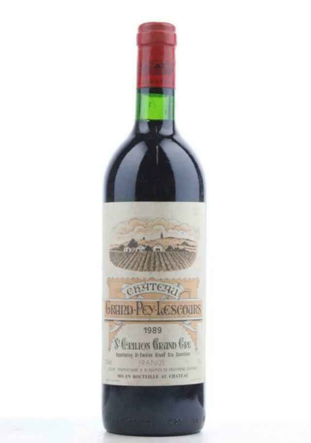 Chateau Grand Pey Lescours 1989