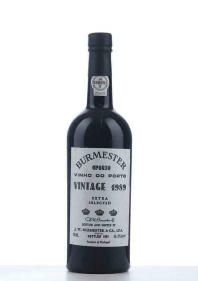 Burmester Vintage Port 1989