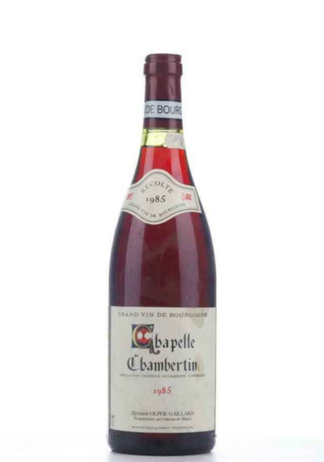 Olphe Gaillard Chapelle Chambertin Grand Cru 1985