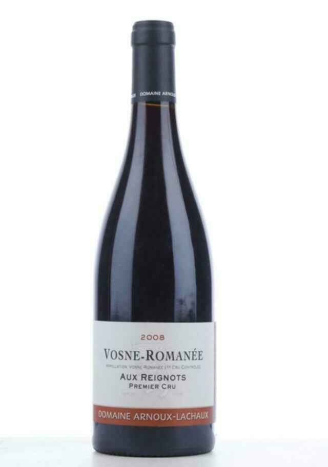 Arnoux  Lachaux Vosne Romanee Aux Reignots 1er Cru 2008