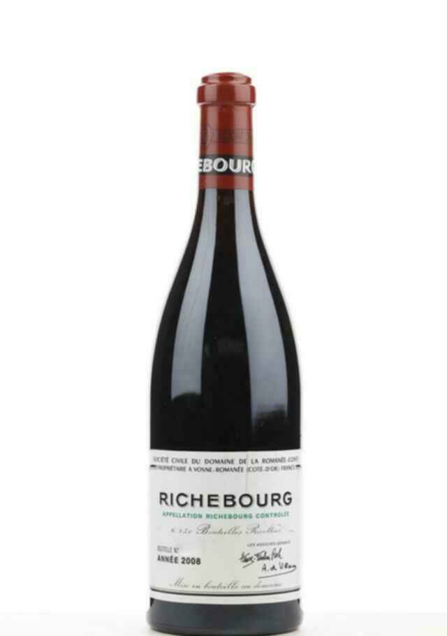 De La Romanee Conti Richebourg Grand Cru 2008