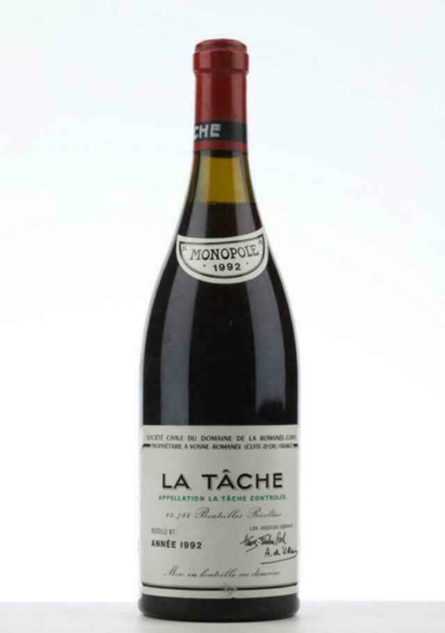 De La Romanee Conti La Tache Grand Cru 1992