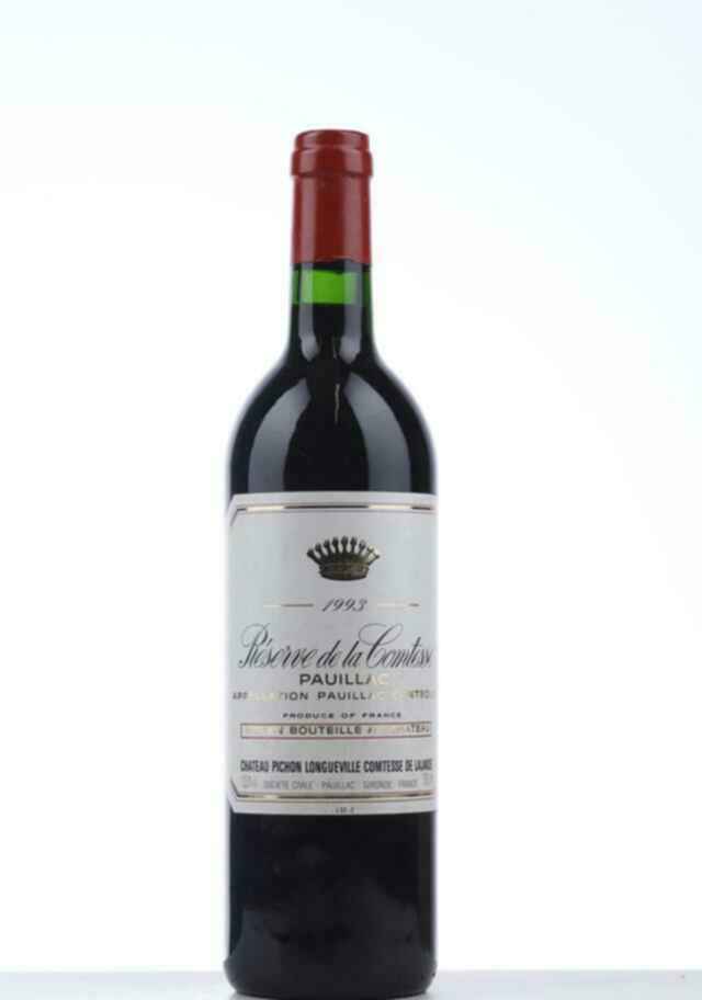 Chateau Pichon Lalande Reserve De La Comtesse 1993