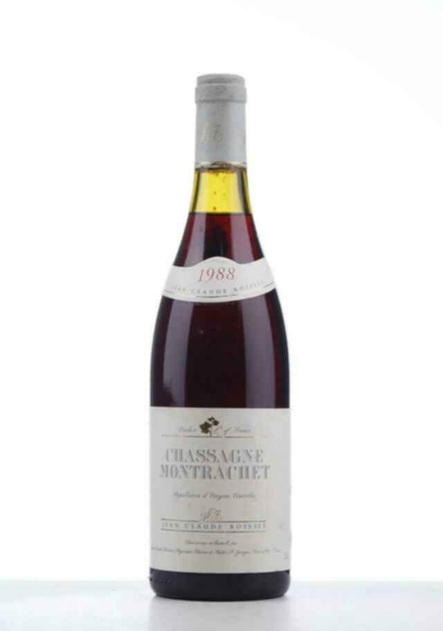 Jean Claude Boisset Chassagne Montrachet Rouge 1988