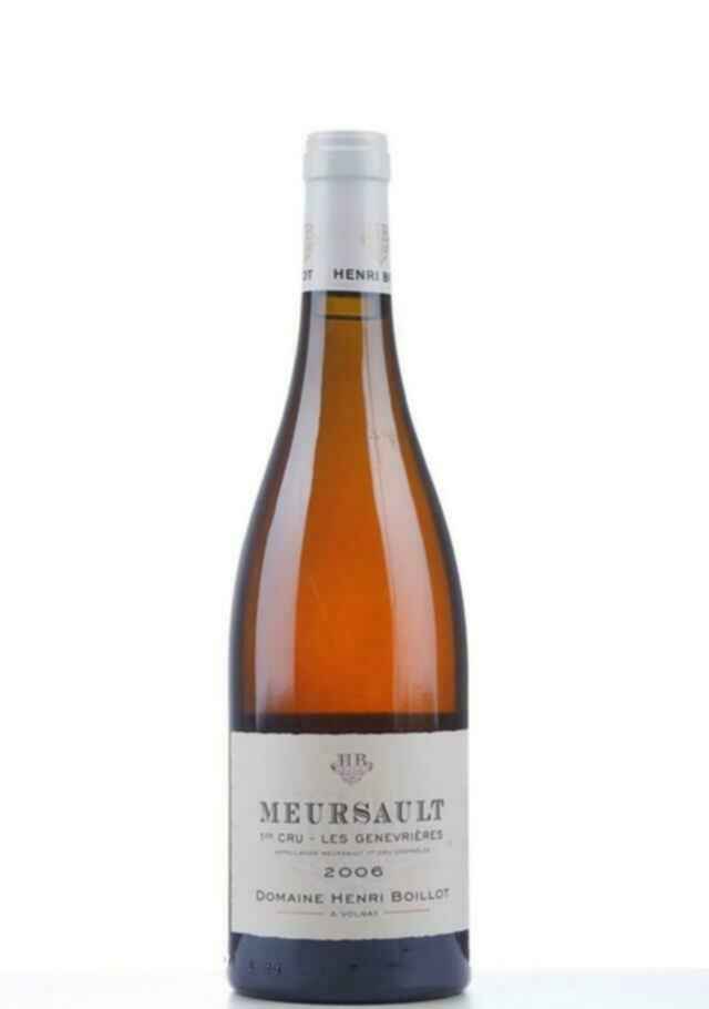 Henri Boillot Meursault Genevrieres 1er Cru 2006