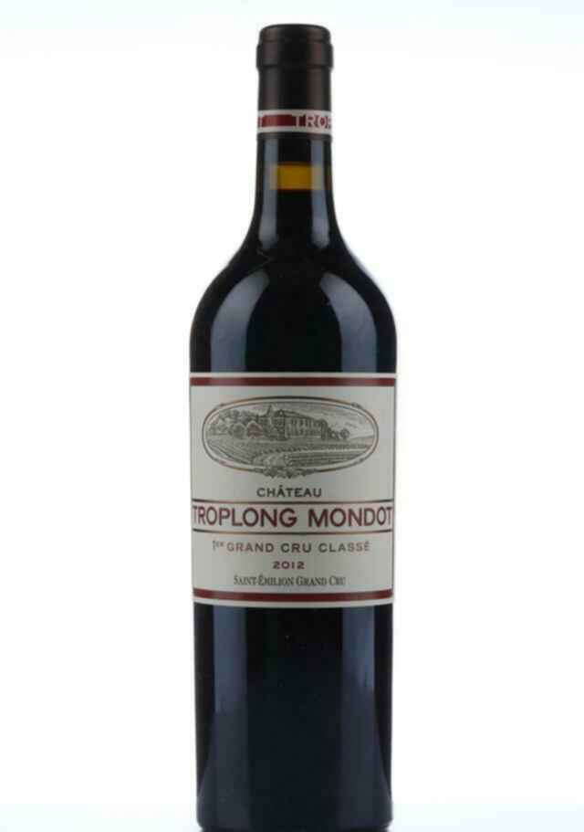 Chateau Troplong Mondot 2012