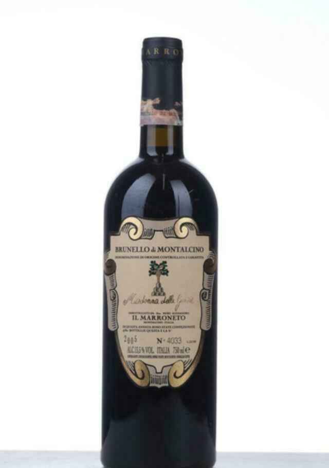 Il Marroneto Brunello Di Montalcino Madonna Delle Grazie 2005