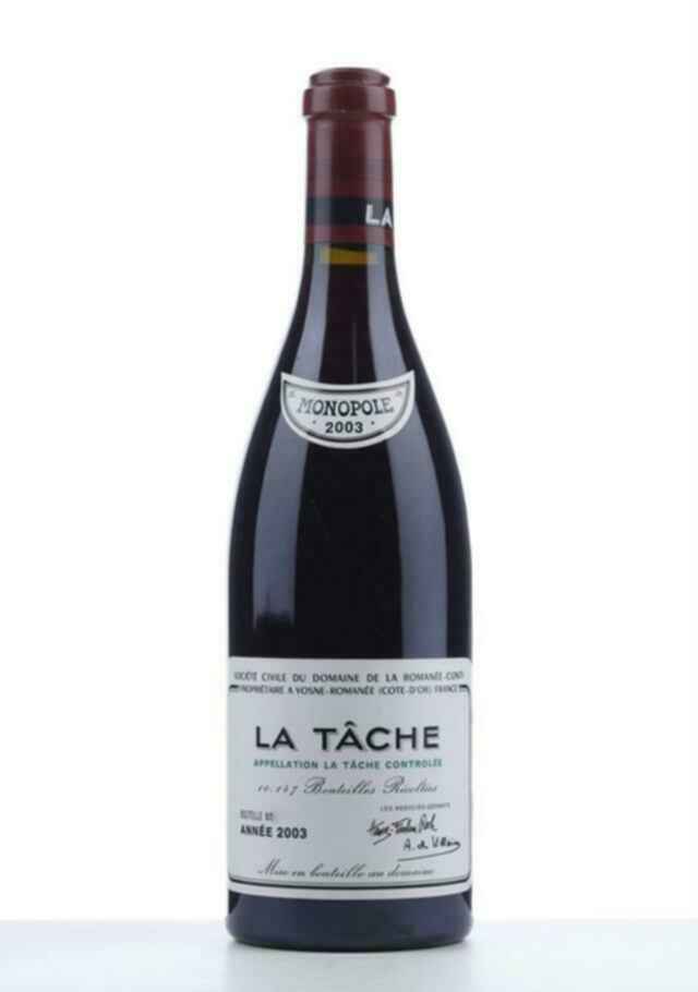 De La Romanee Conti La Tache Grand Cru 2003