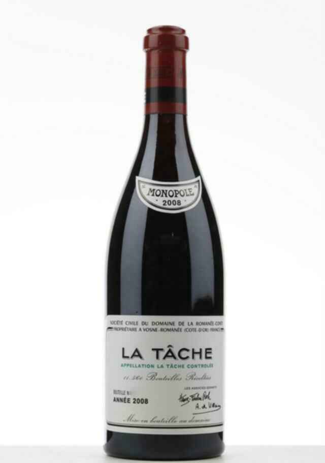 De La Romanee Conti La Tache Grand Cru 2008