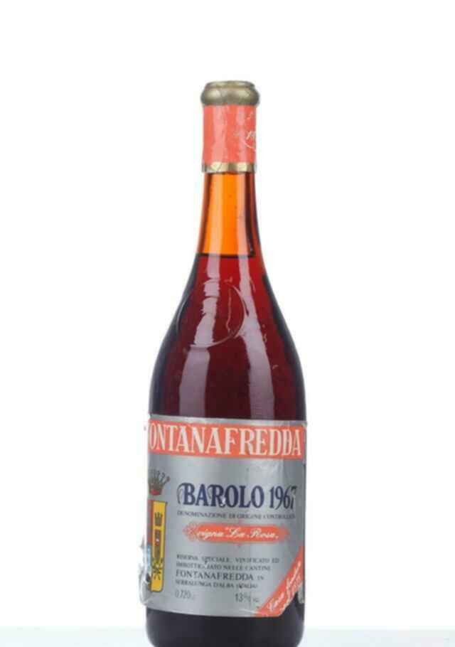 Fontanafredda Barolo La Rosa 1967