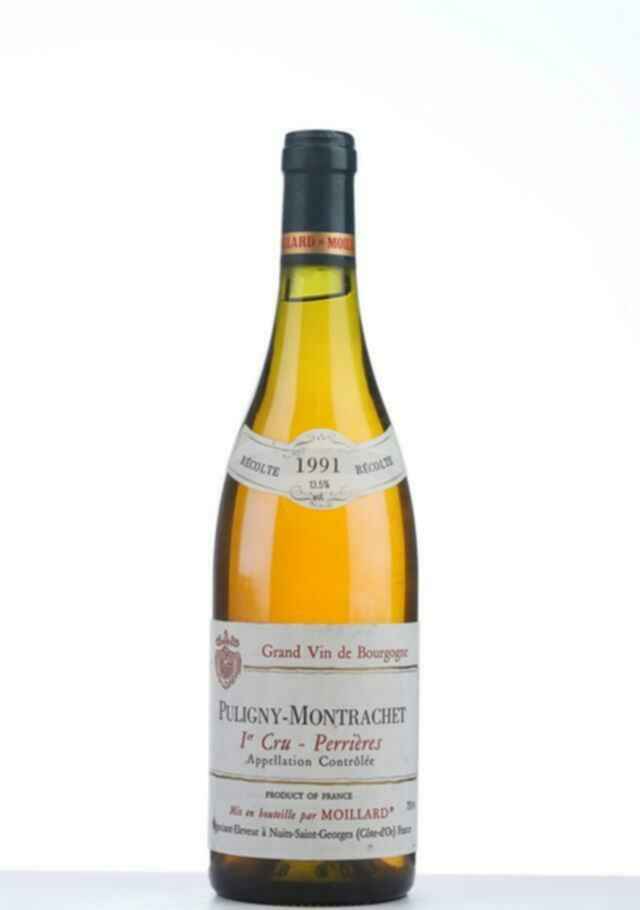 Moillard Puligny Montrachet Perrieres 1er Cru 1991