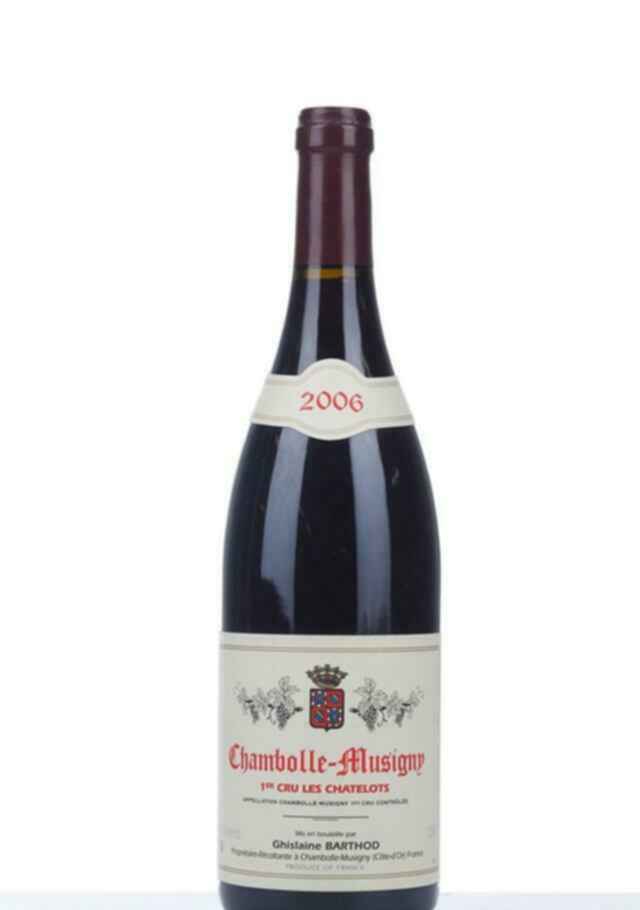 Ghislaine Barthod Chambolle Musigny Les Chatelots 1er Cru 2006