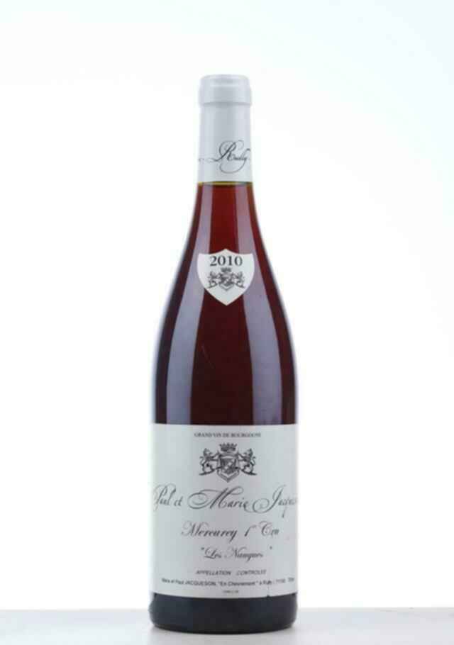 Marie Et Paul Jacqueson Mercurey Les Naugues 2010