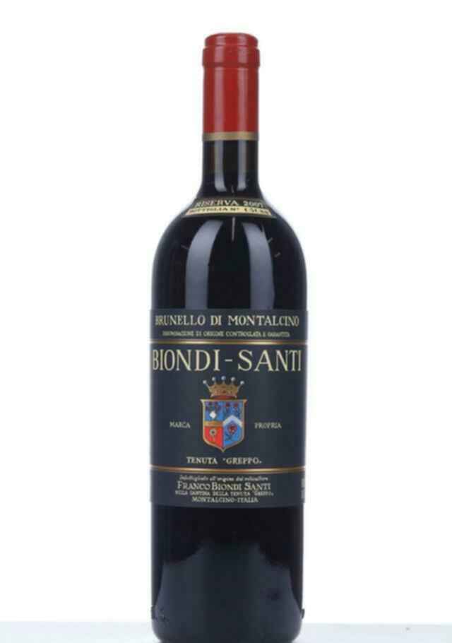 Biondi Santi Brunello Di Montalcino Riserva Il Greppo 2007