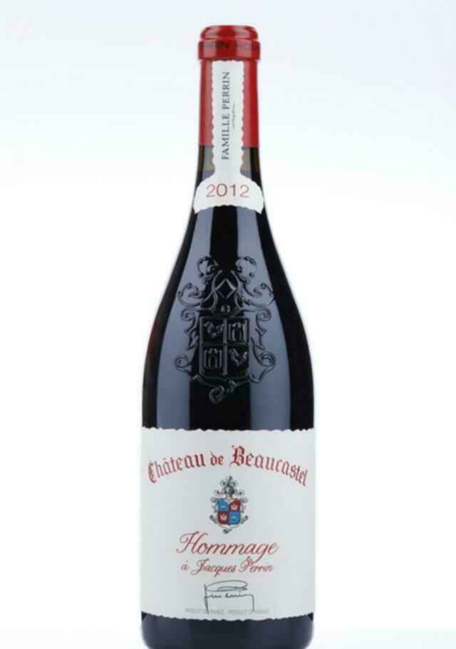 Beaucastel Chateauneuf Du Pape  Hommage A Jacques Perrin 2012