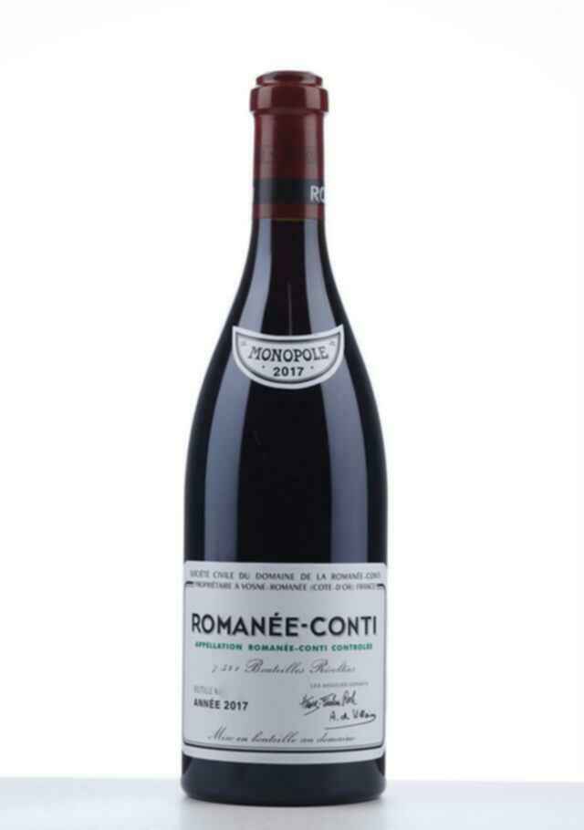 De La Romanee Conti Romanee Conti Grand Cru 2017