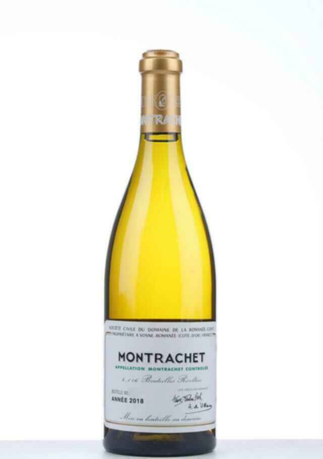 De La Romanee Conti Montrachet Grand Cru 2018