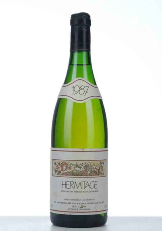 Les Vignerons Reunis Crozes Hermitage Blanc 1987