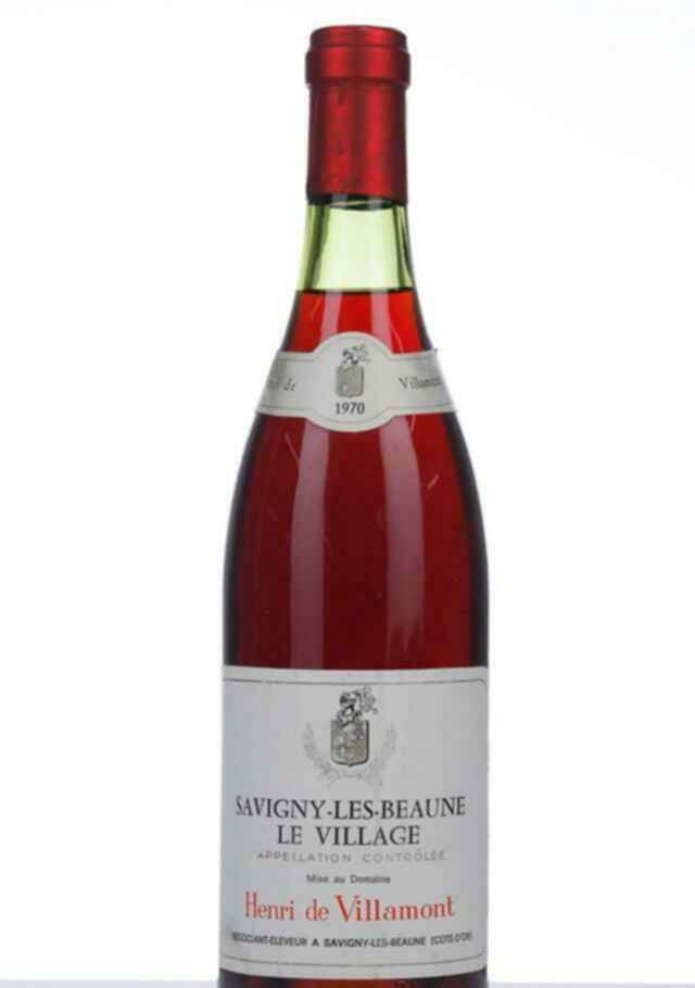 Henri De Villamont Savigny Les Beaune 1970
