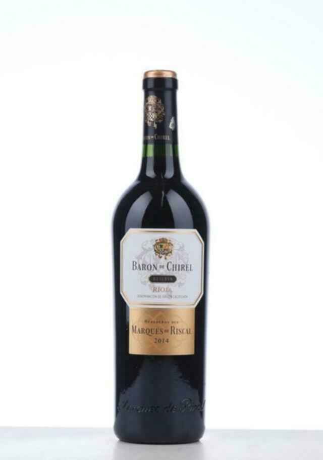 Marques De Riscal Rioja  Reserva  Baron De Chirel 2014