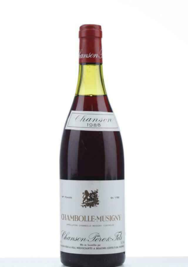 Chanson Chambolle Musigny 1988