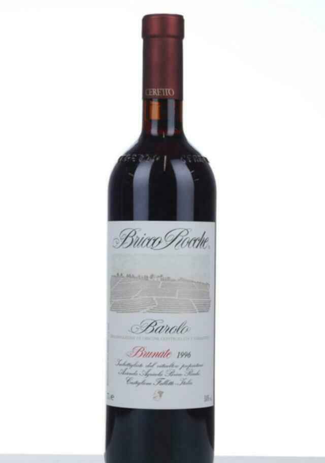 Ceretto Bricco Rocche Barolo Brunate 1996