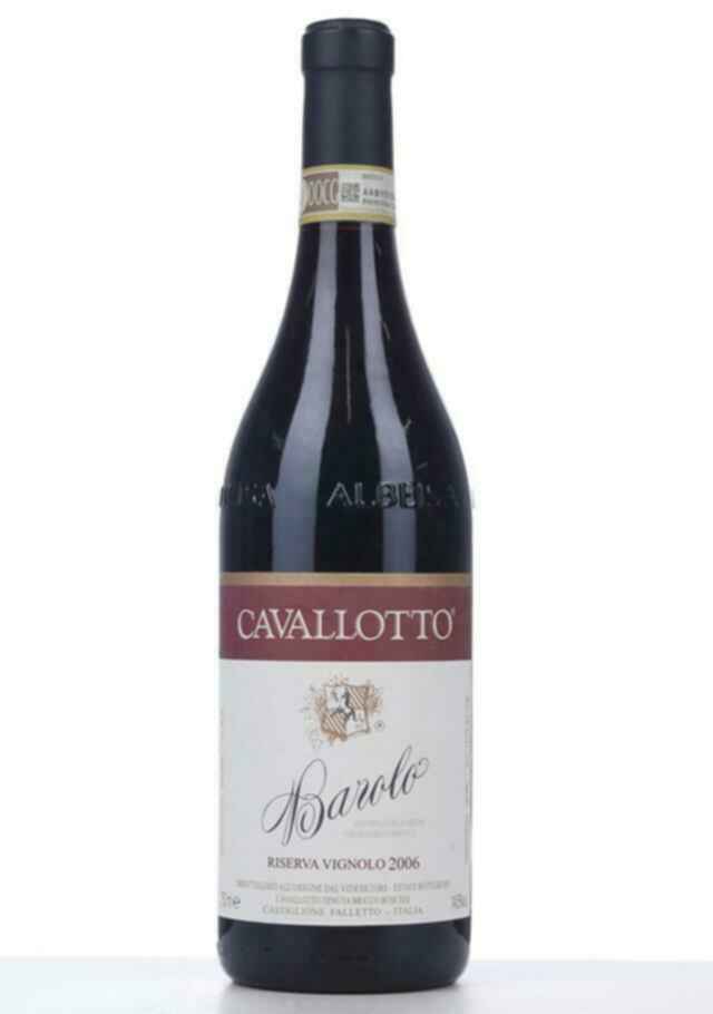 Cavallotto Barolo Riserva Vignolo 2006