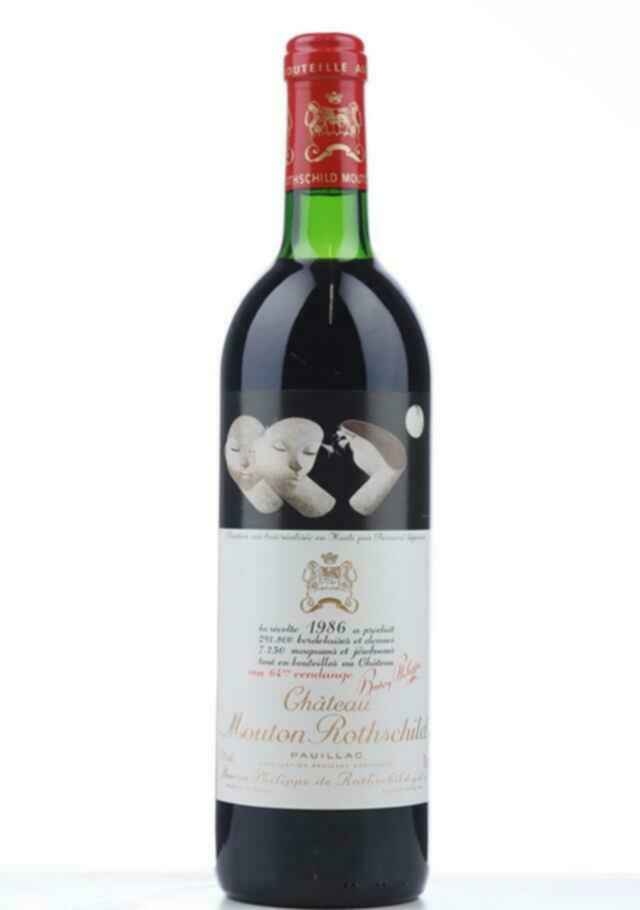 Chateau Mouton Rothschild 1986