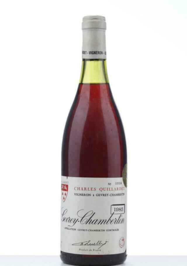 Charles Quillardet Gevrey Chambertin 1985