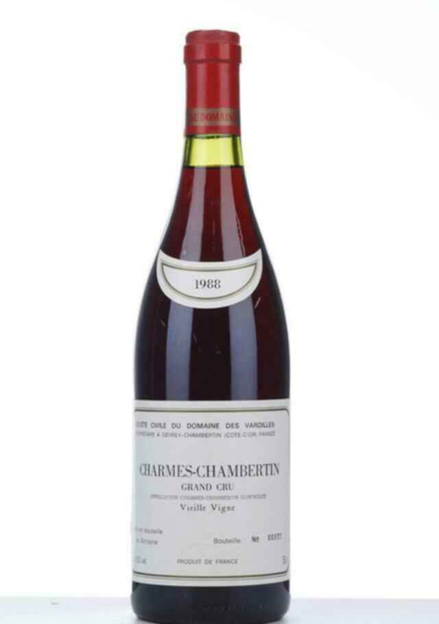 Domaine Des Varoilles Charmes Chambertin Vieilles Vignes Grand Cru 1988