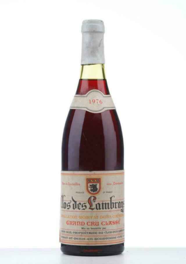 Cosson Clos De Lambrays Grand Cru 1976